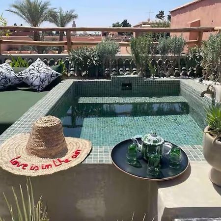 Riad Ptit Kech, Bassin Terrasse - Petits Dejeuners Marrakesch Exterior foto