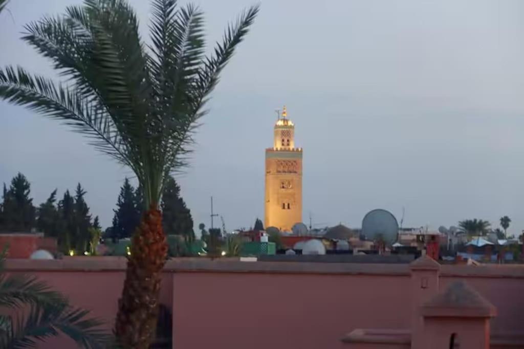 Riad Ptit Kech, Bassin Terrasse - Petits Dejeuners Marrakesch Exterior foto